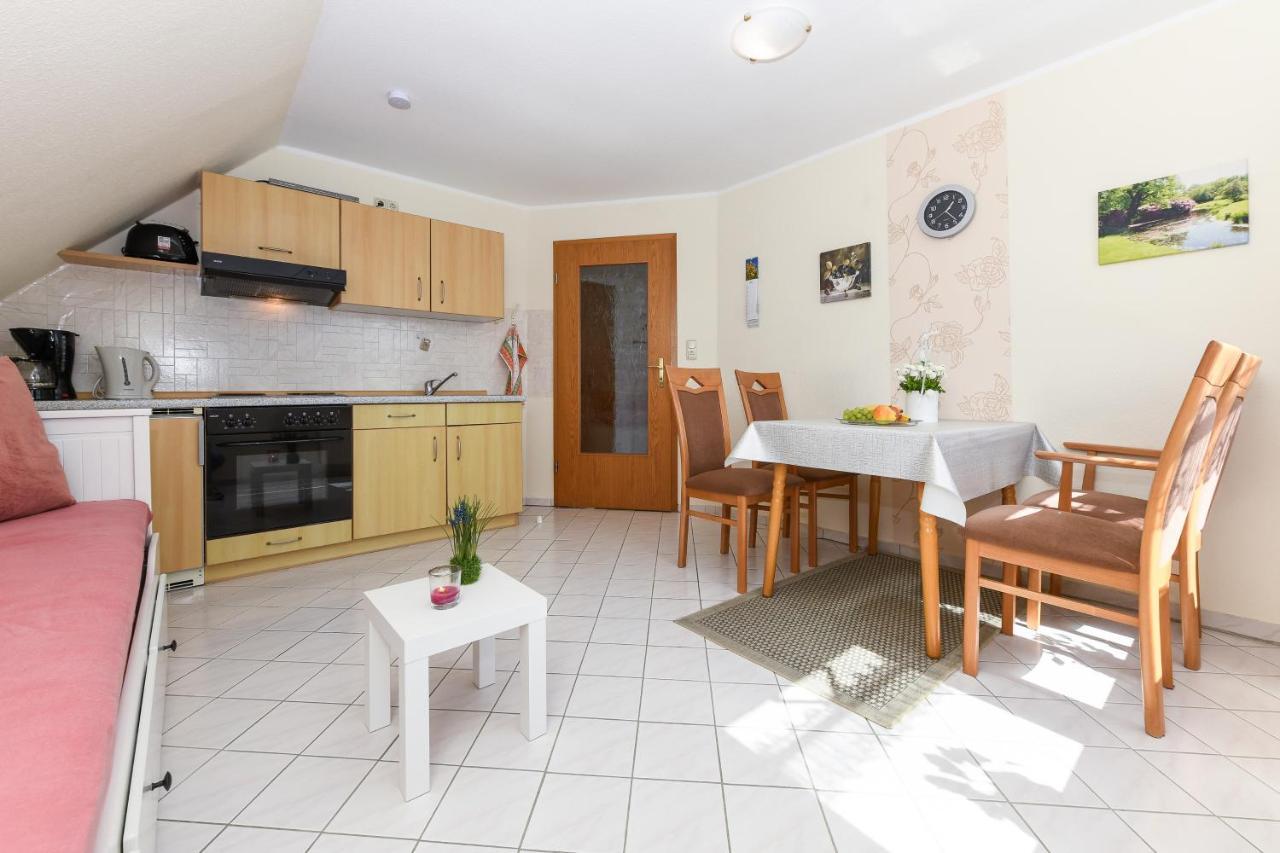 Moorweg Ferienwohnung Waldblick Auf Dem Ferienhof Eschen מראה חיצוני תמונה