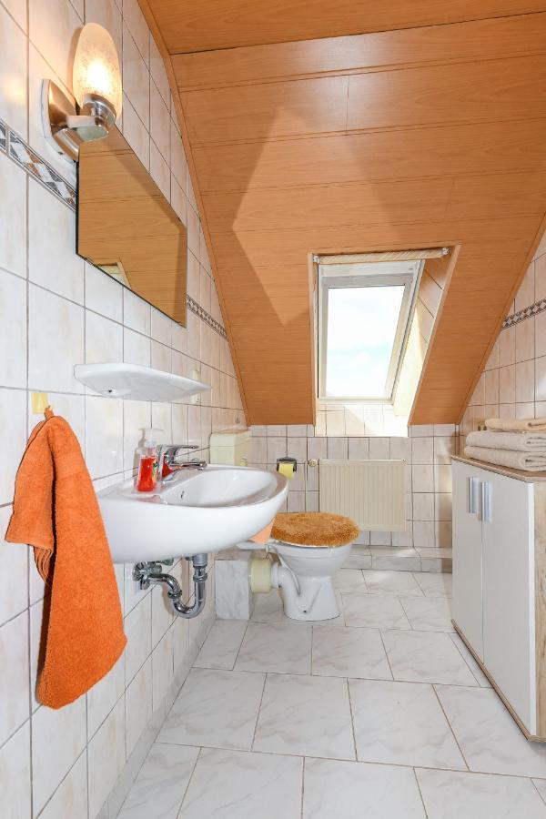 Moorweg Ferienwohnung Waldblick Auf Dem Ferienhof Eschen מראה חיצוני תמונה